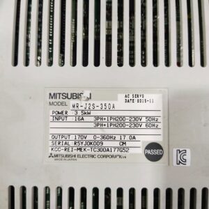 MITSUBISHI MR-J2S-350A