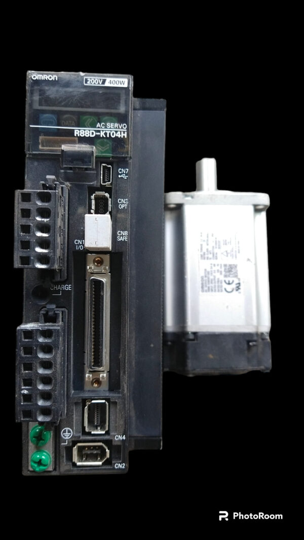 Omron Servo Drive R88M-K40030T-OS2 Servo Motor R88D-KT04H
