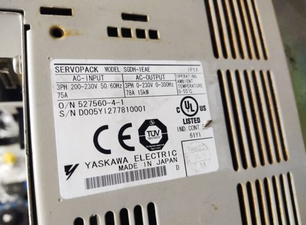 SGDH-1EAE Yaskawa servo